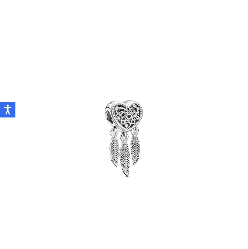 Pandora Heart Dreamcatcher Charm